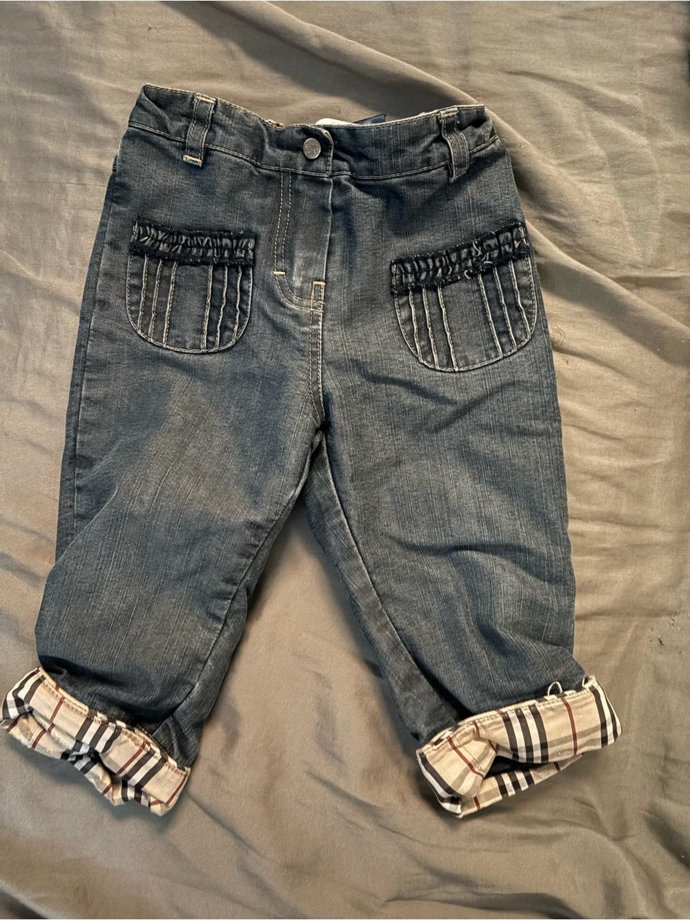 Burberry Blue Denim Jeans 18 months